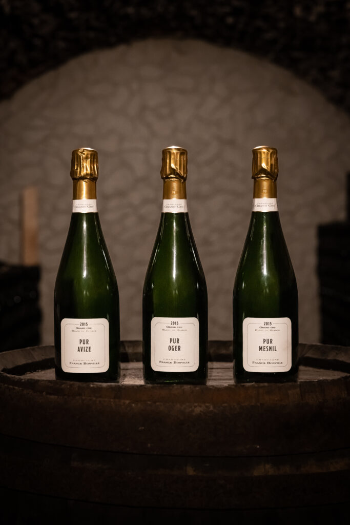 Champagne Franck Bonville, Trilogie Purs.