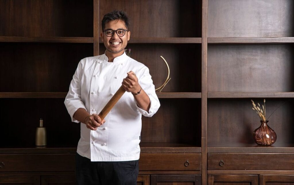 Suman Chowdhury, Executive Chef di Visione Restaurant a Barbaresco